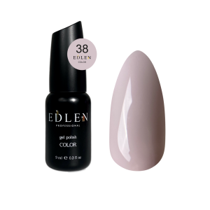 Гель-лак для нігтів Edlen Color №038 біло-рожевий, 9 мл