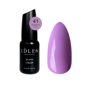 Гель-лак для нігтів Edlen Color №041 яскраво-ліловий, 9 мл