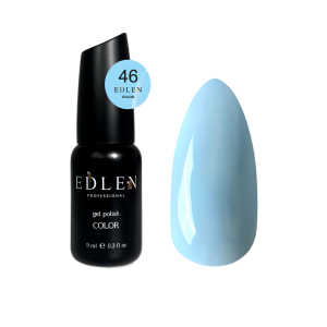Гель-лак для нігтів Edlen Color №046 небесний, 9 мл