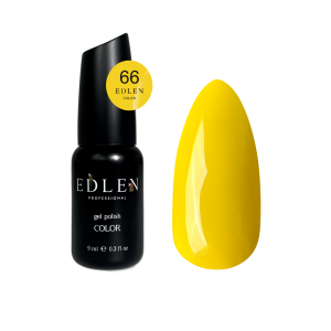Гель-лак для нігтів Edlen Color №066 жовтий, 9 мл