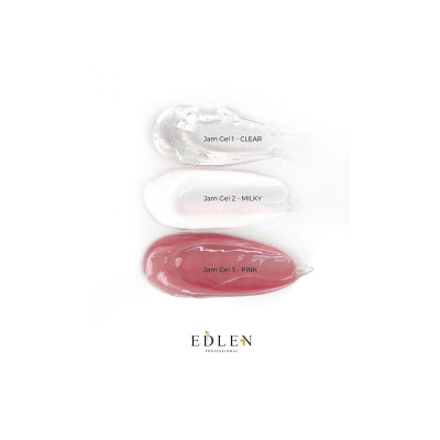 Гель-желе для укріплення нігтів Edlen Jam gel №1 прозорий, 30 мл