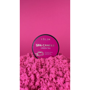 Масажна свічка для Spa-процедур після манікюру Edlen Green tea, 30 грам