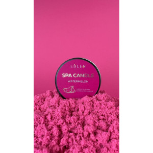 Масажна свічка для Spa-процедур після манікюру Edlen Watermelon, 30 грам