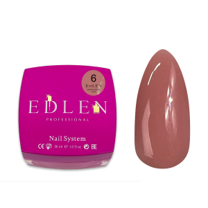 Рідкий гель для зміцнення та моделювання нігтя Edlen Water Acrygel Nude №06 нюдовий, 30 мл