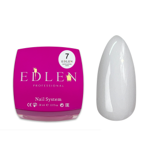 Рідкий гель для зміцнення та моделювання нігтя Edlen Water Acrygel Nude №07, 30 мл