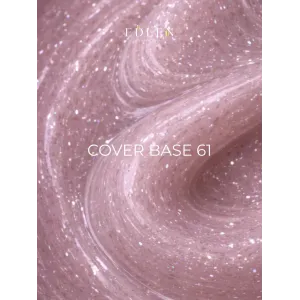 Камуфлююча база для нігтів Cover base Opal Edlen №61, 17 мл