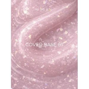 Камуфлююча база для нігтів Edlen Cover base Shimmer №65, 30 мл