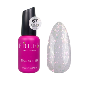 Камуфлююча база Edlen Cover base Shimmer No67, 30 мл