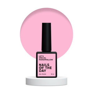 Гель-лак для нігтів Nailsoftheday Let’s special №205 Marshmallow — ніжно-рожевий, 10 мл 