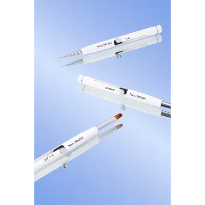 Круглий пензлик для гелю Easy brush Uni round 