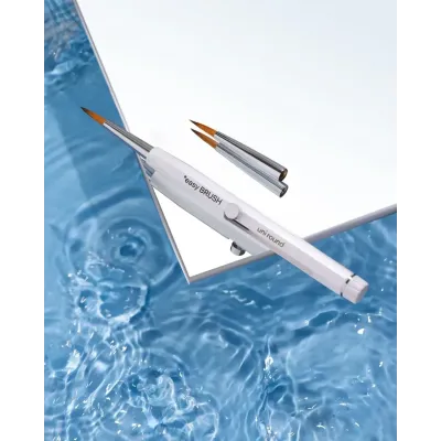 Круглий пензлик для гелю Easy brush Uni round 