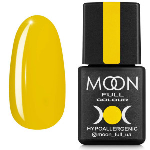 Гель-лак для нігтів Moon Full Fashion color №245 класичний жовтий, 8 мл