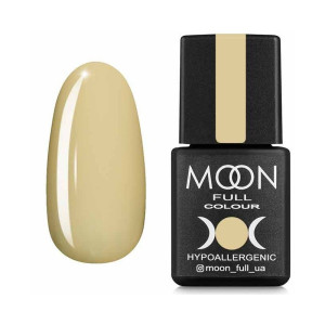 Гель-лак для нігтів Moon Full Spring-Summer №608 молочно-гірчичний світлий, 8 мл