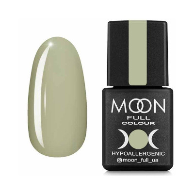 Гель-лак для нігтів Moon Full Spring-Summer №624 ніжний оливковий, 8 мл