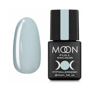 Гель-лак для нігтів Moon Full Spring-Summer №627 біло-блакитний, емаль, 8 мл