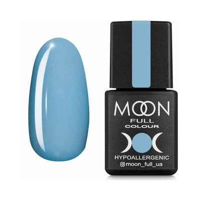 Гель-лак для нігтів Moon Full Spring-Summer №630 ніжно-блакитний, 8 мл