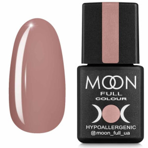 Гель-лак для нігтів Moon Full Air Nude №07 бежевий темний напівпрозорий, 8 мл