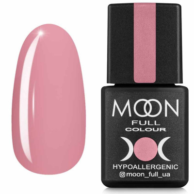 Гель-лак для нігтів Moon Full Air Nude №17 вінтажний рожевий світлий, 8 мл