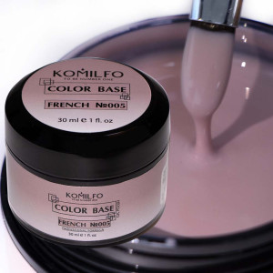 Кольорова база для нігтів Komilfo Color Base French 005, 30 мл