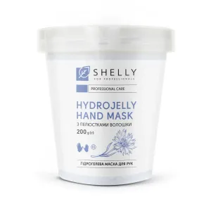 Гідрогелева маска для рук з пелюстками волошки Shelly, 200 грам