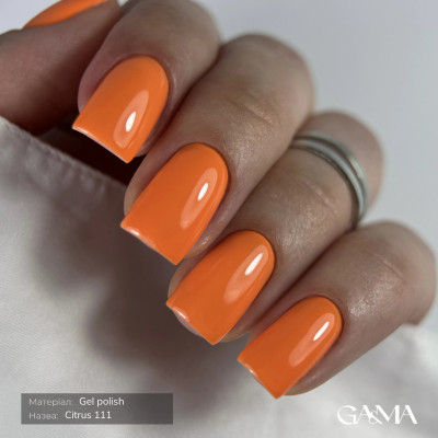 Гель-лак для нігтів Ga&Ma Summer Сollection 111 Citrus, 10 мл