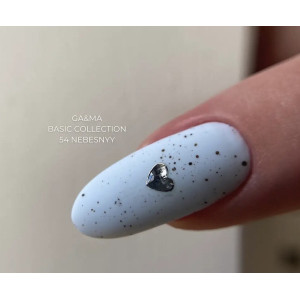 Гель-лак для нігтів небесний Ga&Ma Basic collection 054 nebesnyy, 10 мл