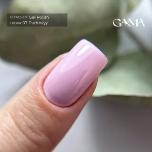 Гель-лак для нігтів пудровий Ga&Ma Basic collection 007 pudrovyy, 10 мл