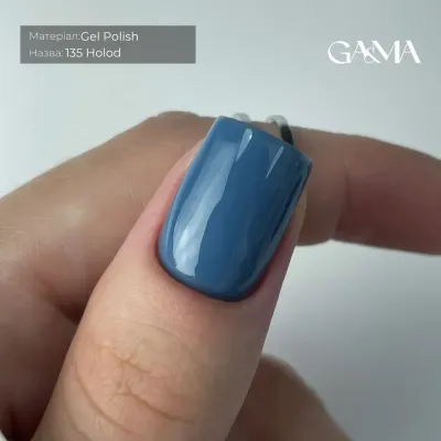Гель-лак для нігтів холод Ga&Ma Autumn collection 135 holod, 10 мл