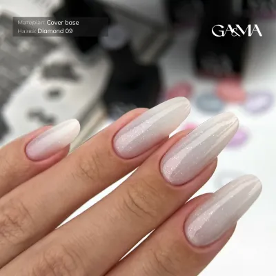 Камуфлююча база даймонд Cover base Ga&Ma Diamond 009, 15 мл