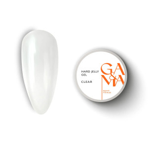Гель-желе прозорий Ga&Ma Hard Jelly gel clear, 15 мл