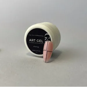 Гель-фарба Ga&Ma для тонких ліній Art gel чорний, 5 грам