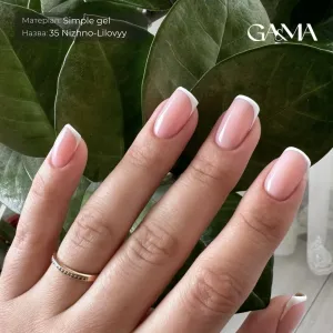 Моделюючий гель ніжно ліловий Ga&Ma Simple gel 035 Nizhno-lilovyy, 15 мл