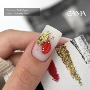 Рельєф гель золотий Ga&Ma Relief Gel Golden, 5 грам 