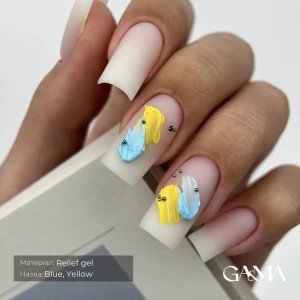 Рельєф гель голубий Ga&Ma Relief Gel Blue, 5 грам 