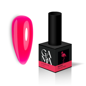 Гель-лак для нігтів Фламінго Ga&Ma Mystic collection №213 Flamingo, 10 мл 