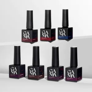 Гель-лак Max Color Ga&Ma Макс Колор 007 Black Brown, 10 мл 