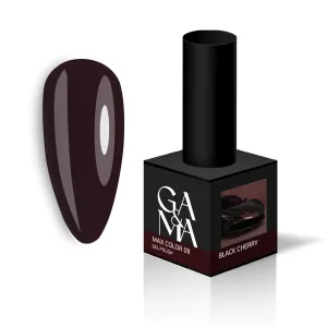 Гель-лак Max Color Ga&Ma Макс Колор 009 Black Cherry, 10 мл 