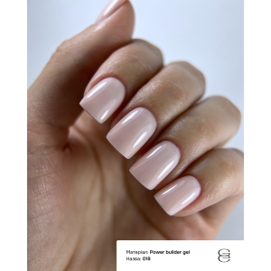 Моделюючий гель Power Builder gel Gemely Павер Білдер гель 018, 15 мл