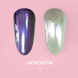 Комплект втирок для нігтів Luna Moon Afrodita Nail Powder Set, 6 штук 