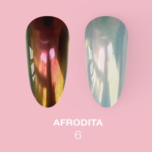 Комплект втирок для нігтів Luna Moon Afrodita Nail Powder Set, 6 штук 