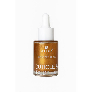 Олія Atica Bronzed Bliss Cuticule&Body Oil, 30 мл