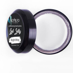 Моделюючий гель-желе Komilfo Gel Jelly Bright White, 50 мл