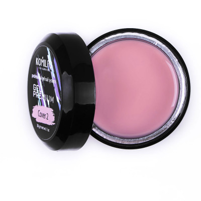 Гель для нарощення Komilfo Premium Gel Cover 2, 30 мл