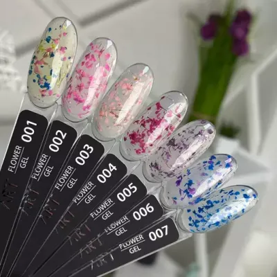 Гель із сухоцвітами Art Flower Gel №006, 5 мл