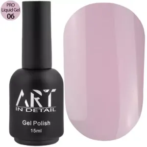 Рідкий гель для укріплення Art Pro Liquid Builder Gel №06, 15 мл