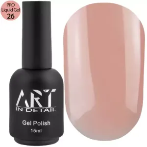 Рідкий гель для укріплення Art Pro Liquid Builder Gel №26, 15 мл