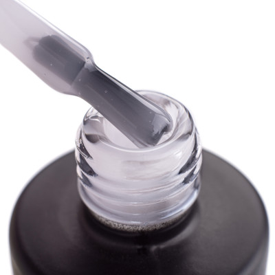 Рідкий гель для нігтів з пензликом Komilfo Bottle Gel Milky White, 15 мл
