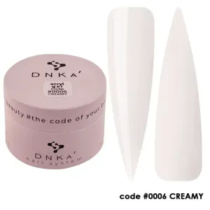 Акригель Dnka Acryl Gel №06 Creamy світло-бежевий, 30 мл