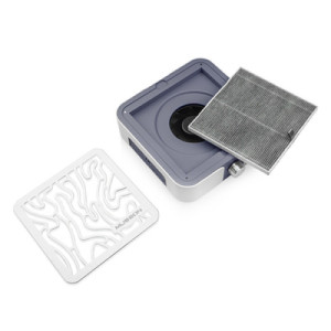 Витяжка професійна для манікюру та педикюру Bucos Musson X2 Graphite, 72 вт 