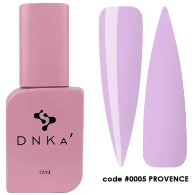 Камуфлюючий топ для нігтів Dnka Cover Top code #0005 Provence, 12 мл